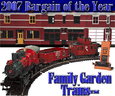 2006 Family Garden Trains Bargain of the Year