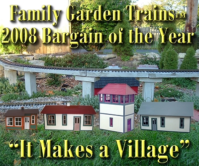 2008 Family Garden Trains Bargain of the Year