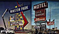 Click to see links to articles about great old neon signs.