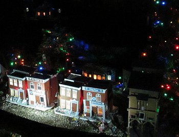 New Boston looks as magical as any community that goes all out for Christmas.  Click for a bigger photo.