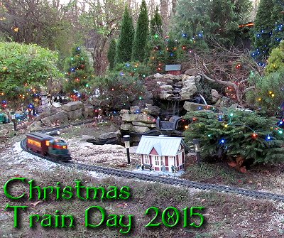 Christmas Train Day Report, 2015.  Click for bigger photo