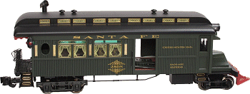 AristoCraft's 'Railbus' was their attempt to replicate the Delton Doozie without the Delton coach molds. Click for bigger picture.