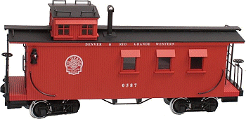 The Delton long caboose was another customer favorite.  Click for bigger photo.