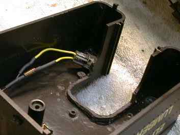 photo of modified shay tender shell