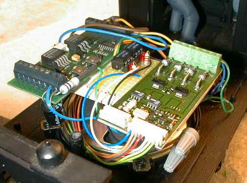 photo of boards mounted in shay tender