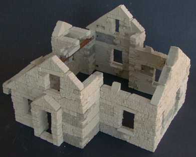 farmhouse under construction