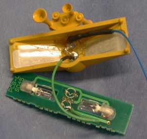 sd45 white LED headlights installed