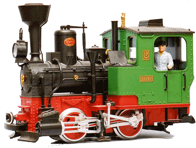 The LGB Stainz, an Austrian switcher that started a revolution.  Click for bigger photo.