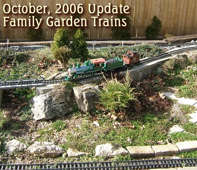 October, 06 Update - Family Garden Trains
