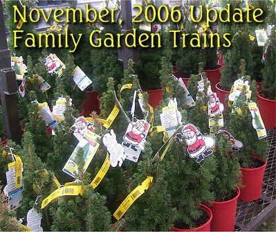 October, 06 Update - Family Garden Trains