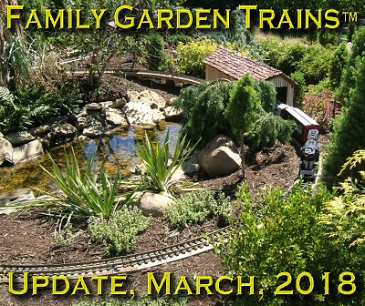 March, 2018Update from Family Garden Trains<sup><small>TM</small></sup>.  This is a photo of a temporary garden railroad that Paul Busse's company Applied Imagination set up at Holden Arboretum, in Kirtland, Ohio in 2007.  Click to see a bigger photo.