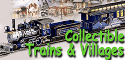 Collectible Trains and Villages: On30 Trains and accessories designed by Thomas Kinkade and others