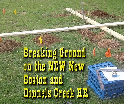 Breaking Ground on the NEW New Boston and Donnels Creek RR