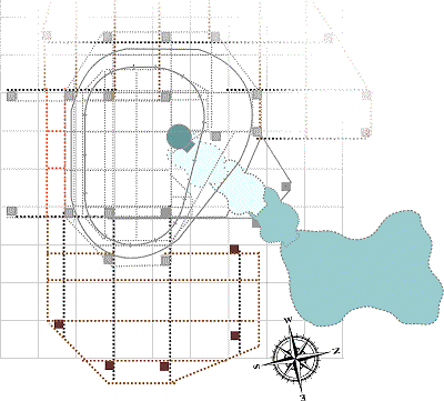 Preliminary plans for adding the eastern portion of the last planned layer of right-of-way.  Click for bigger photo