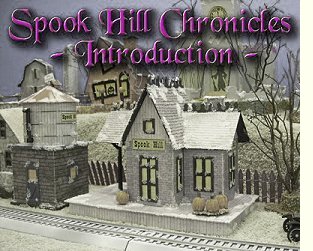The title image for the online novel 'Spook Hill Chronicles.' Click to see the introduction.