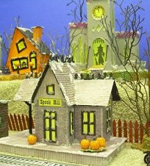 Spook Hill Station, a Howard Lamey Glitterhouse project that you can build. Click to learn more.