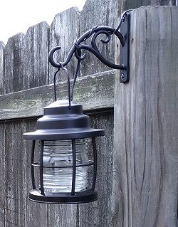 A Goodsmann lamp that has been separated from its 