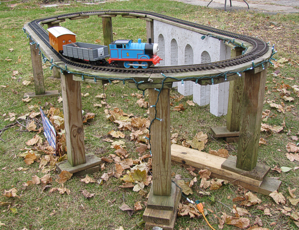 Build An Outdoor Train 45