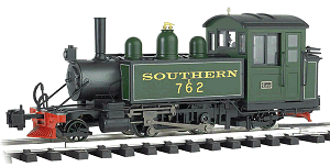 Bachmann's Large Scale Southern 2-4-2T locomotive is actually based on a UK prototype.  Click for bigger photo.