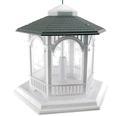A plastic gazebo that would work best if you shortened the post, maybe taking out the gingerbread. Clicking will take you to Amazon. A plastic gazebo that would work best if you shortened the post, maybe taking out the gingerbread. Clicking will take you to Amazon.