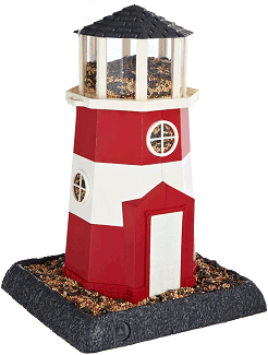 North States' Red Lighthouse Feeder.  Click for bigger photo.