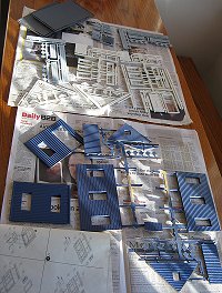 All the parts from the box. Click for bigger photo.