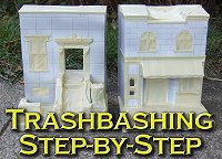 Click to see a step-by-step example of converting toy buildings into useful models of city stores and apartments. 