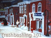 An introduction to trashbashing - repurposing toys or other non-model products into models for your railroad. Click to go to article.