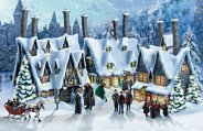 Click to see the Hawthorne Village Hogsmeade Village Christmas collection.